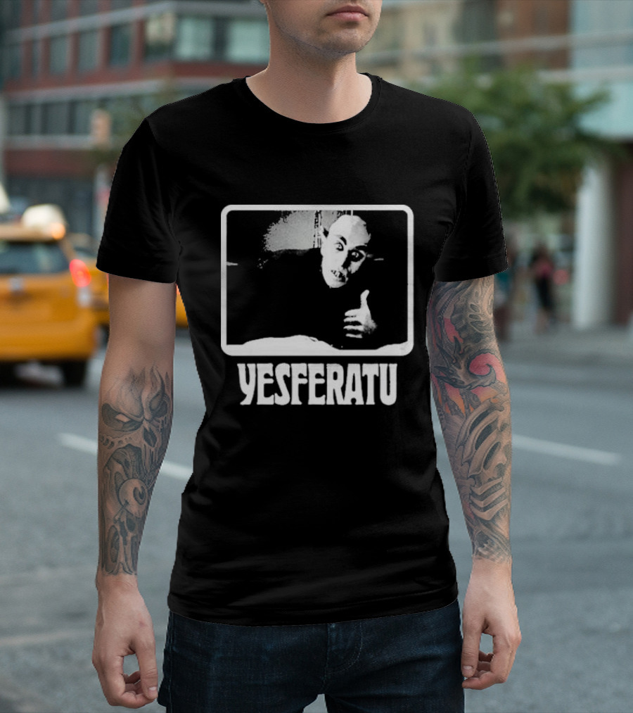 Seán Ono Lennon Yesferatu Nosferatu Vampire Thumbs Up T-Shirt