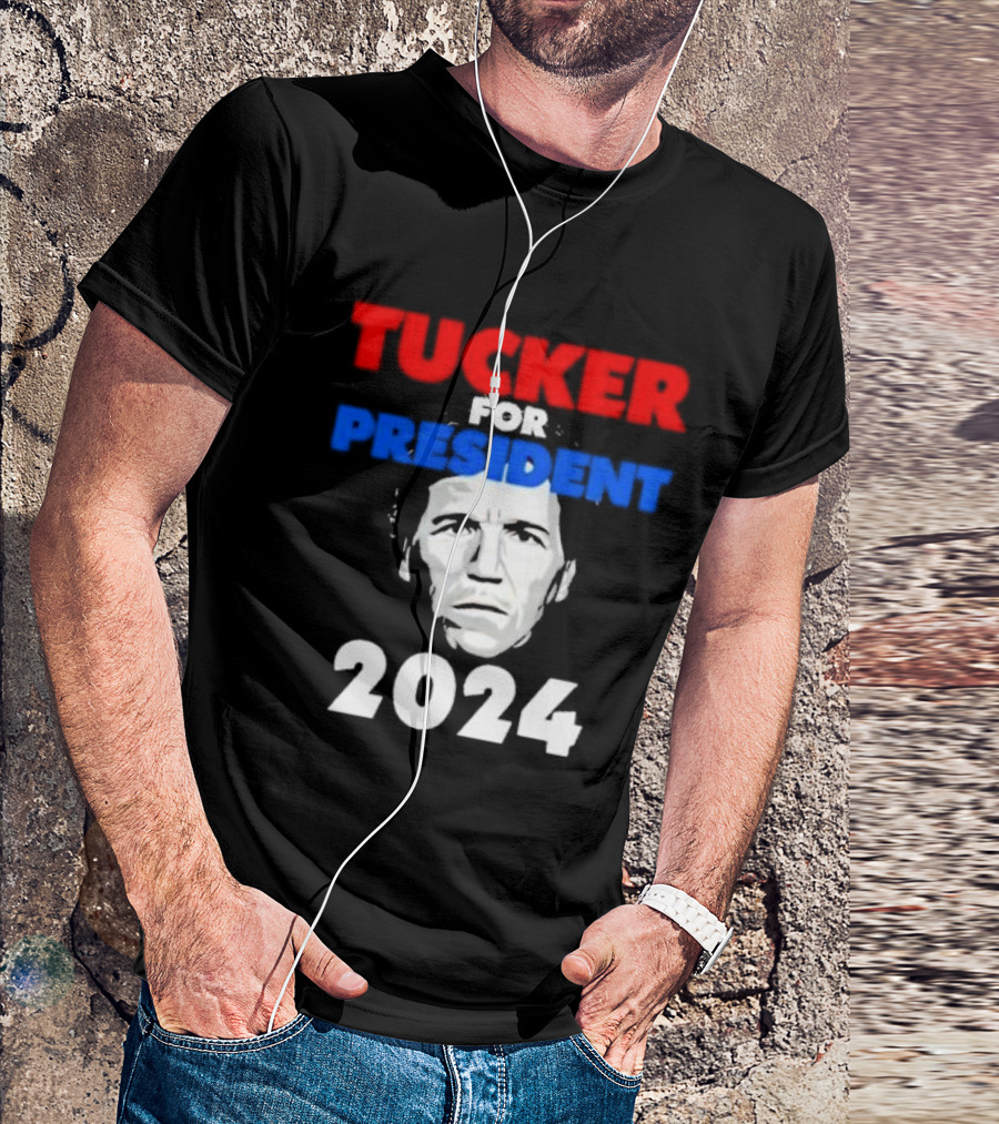 Tucker For President Carlson T-Shirt