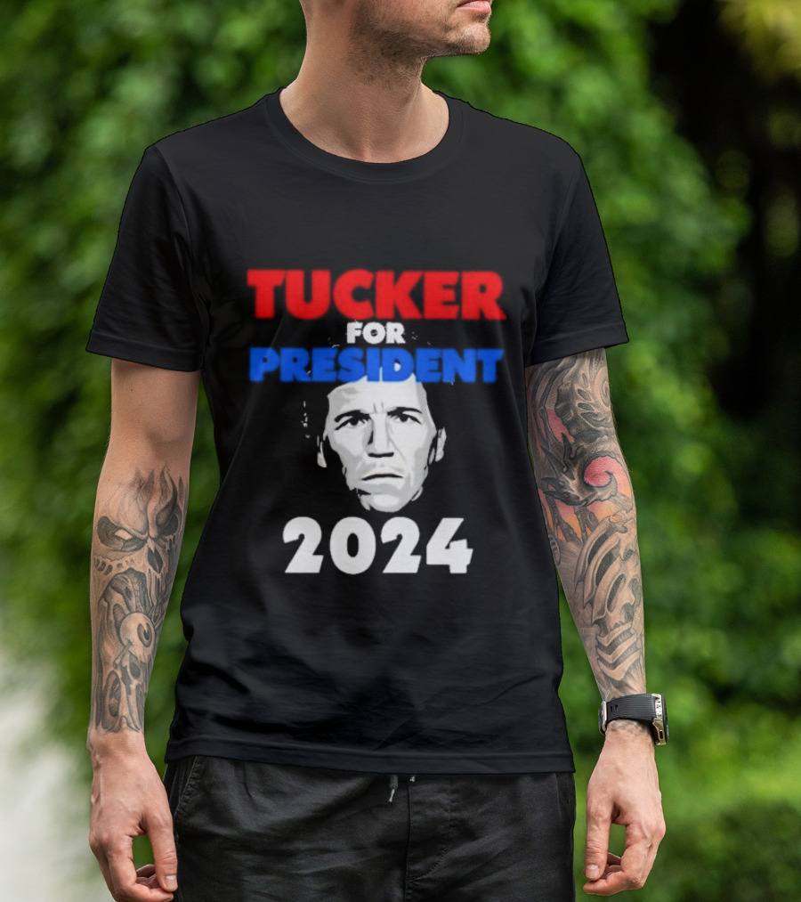 Tucker For President Carlson T-Shirt