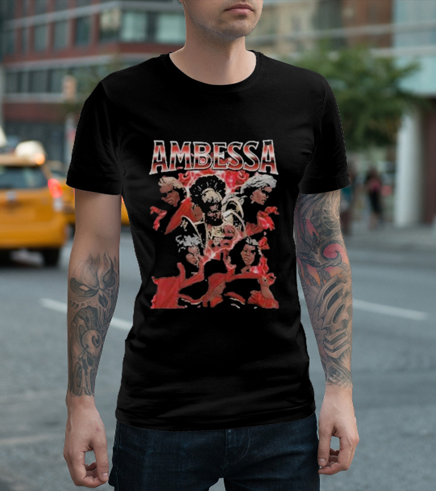 Ambessa Arcane Vintage Red Vibes League Of Legends Heroic Ensemble T-Shirt