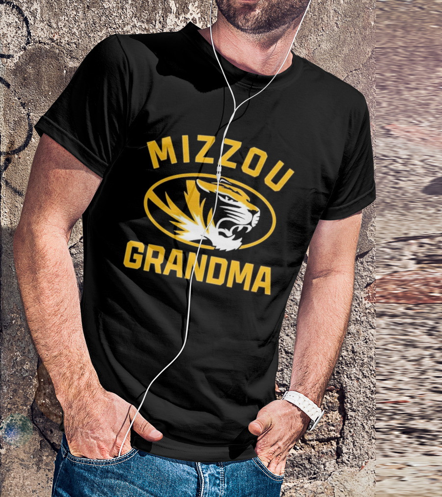 Mizzou Grandma Tiger Head T-Shirt