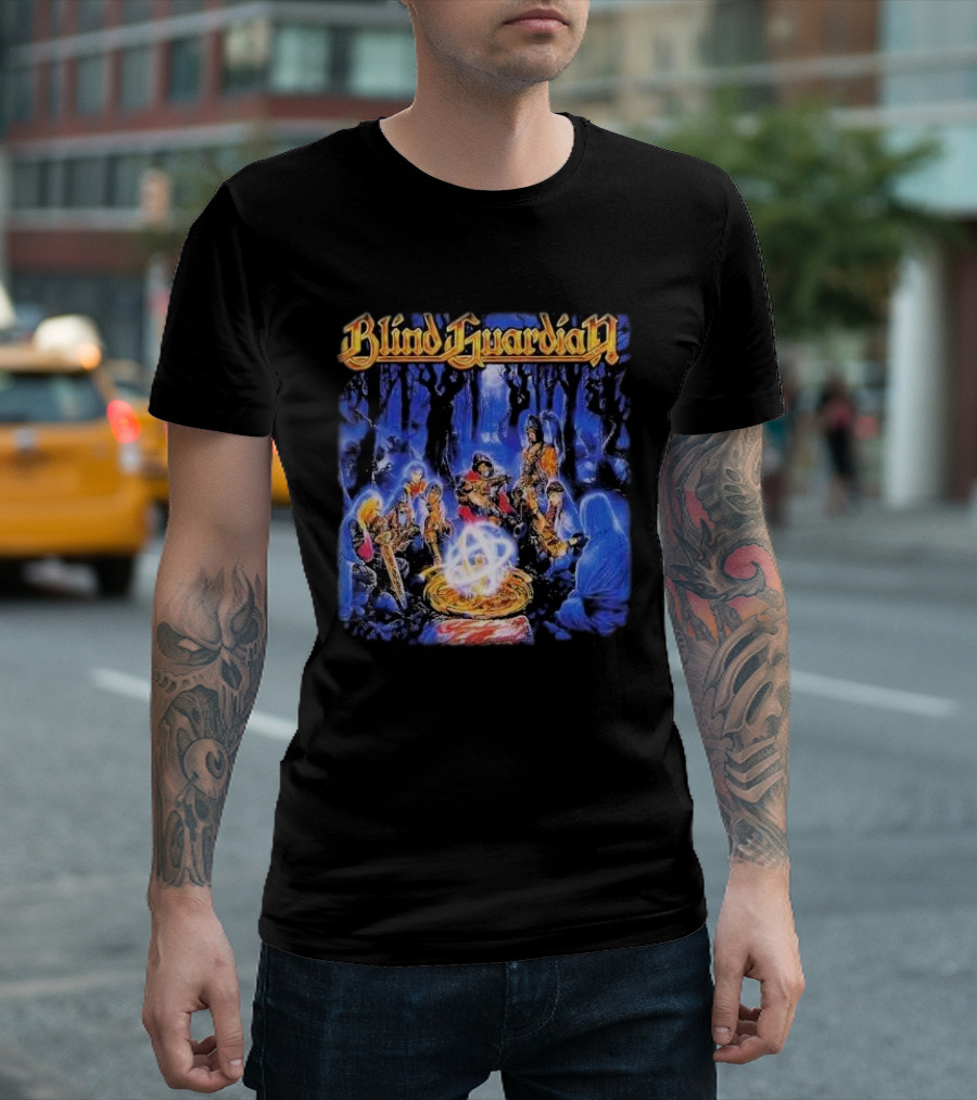 Blind Guardian Imagination From The Other Side Album Art Fantasy Gathering T-Shirt