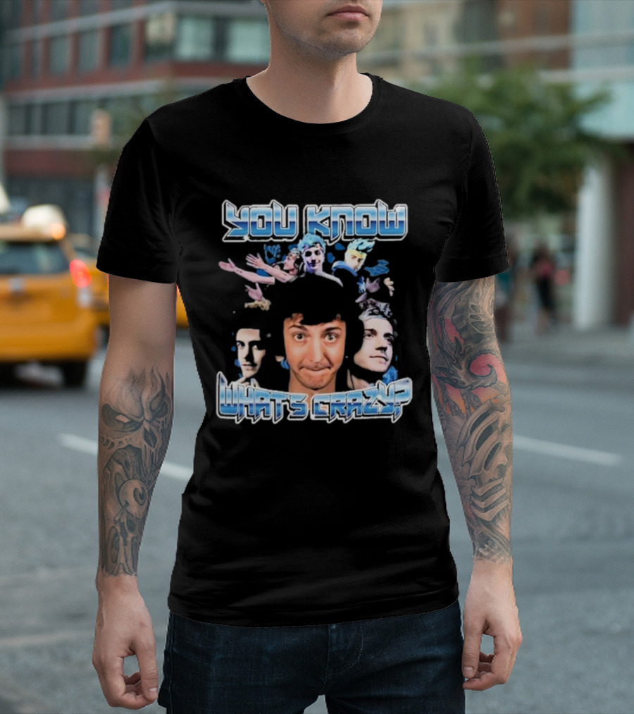 You Know What’s Crazy Bruhtees Meme Faces T-Shirt