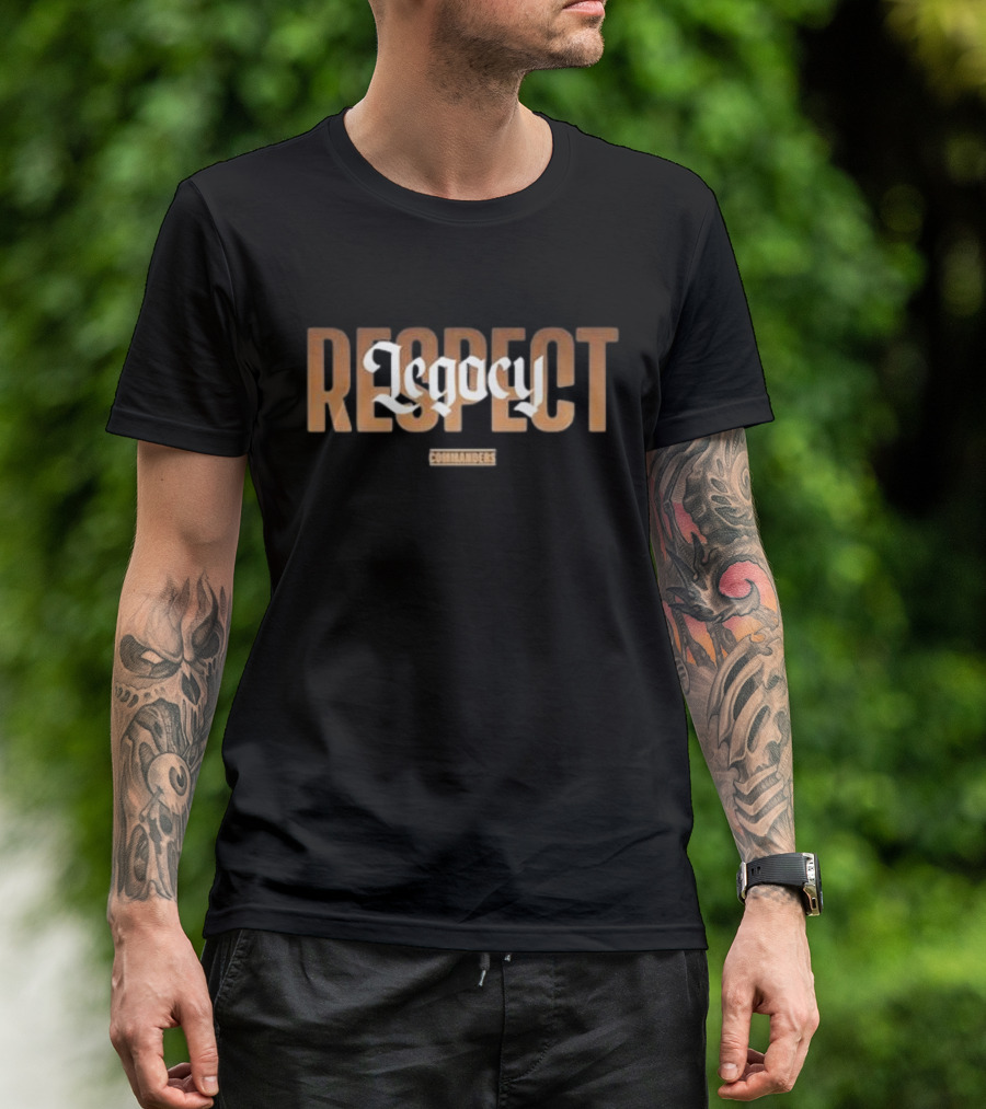 Doug Williams Legacy Respect Commanders T-Shirt