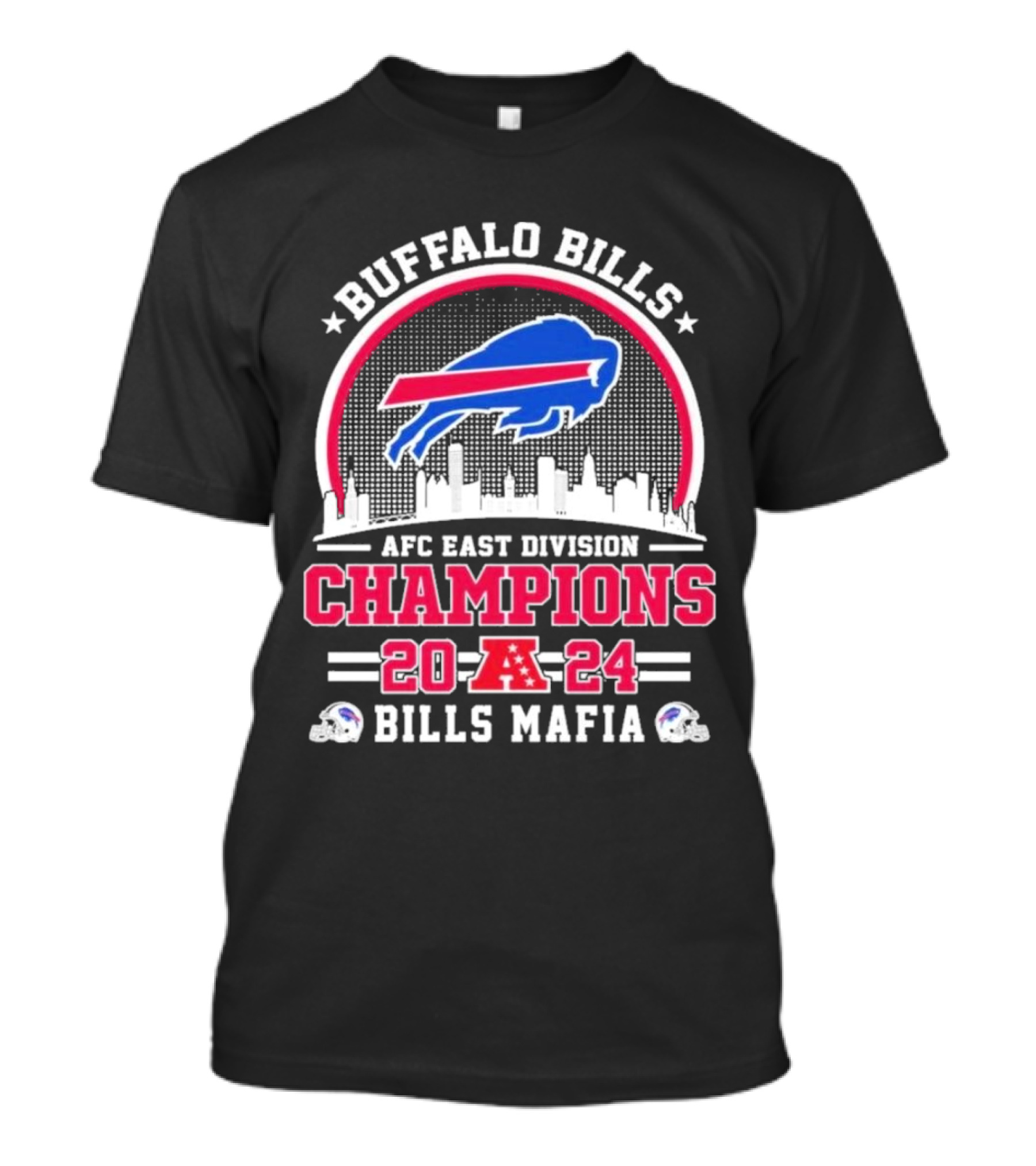 Buffalo Bills AFC East Division 2024 Champions Bills Mafia T-Shirt