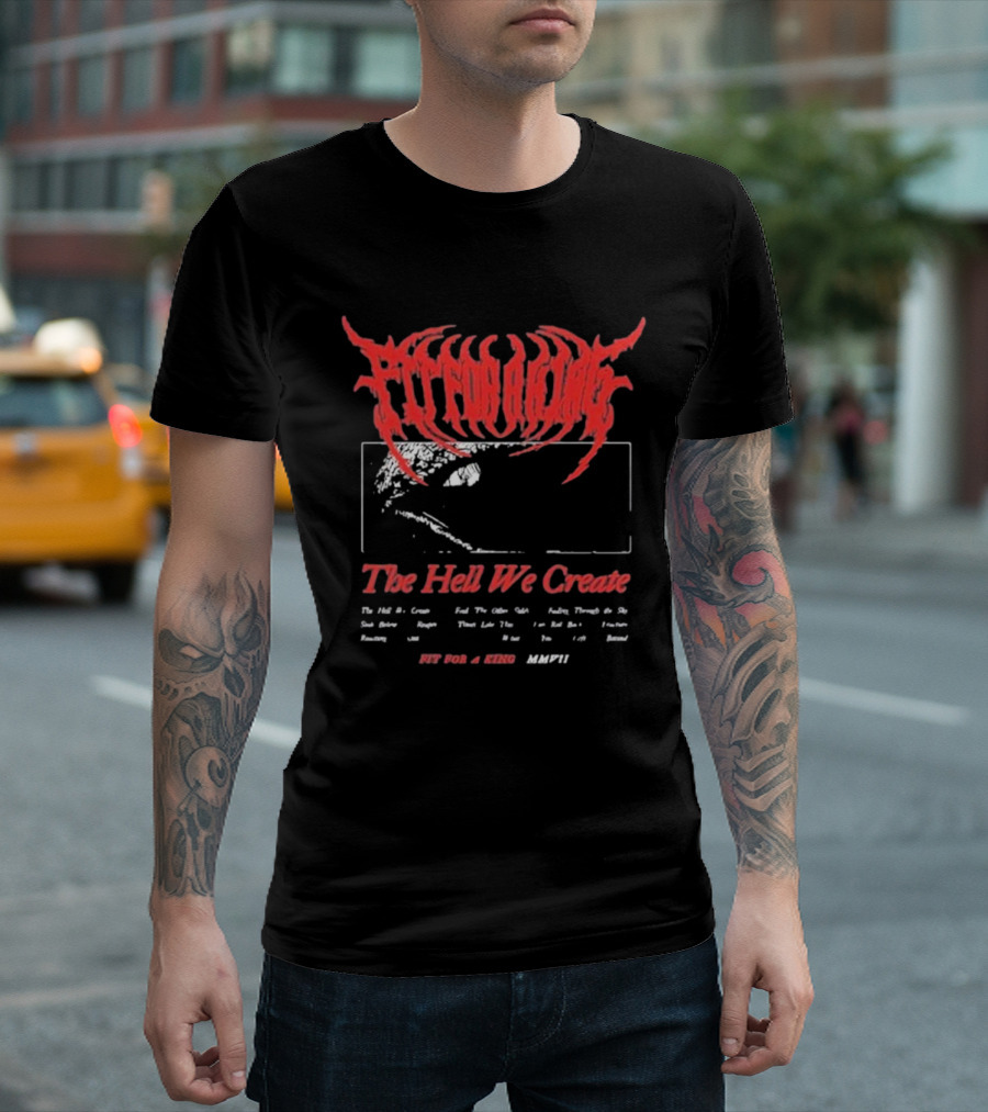 Fit For A King The Hell We Create MMXVI Skull T-Shirt