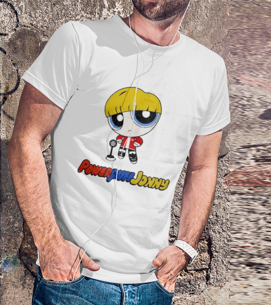 Powerpuff Johnny Microphone T-Shirt