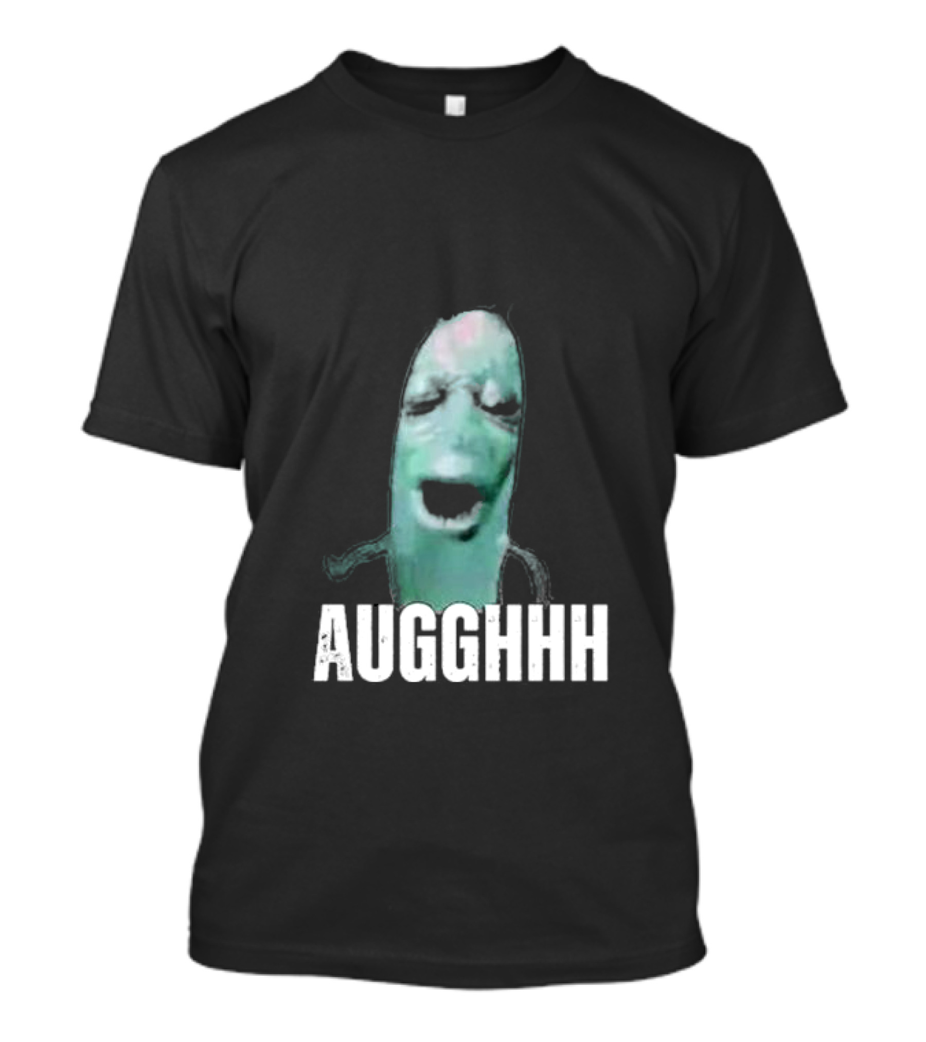 Cursed Plankton Augghhh Meme T-Shirt