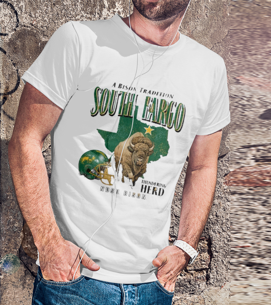 A Bison Tradition South Fargo Thundering Herd NDSU Bison T-Shirt