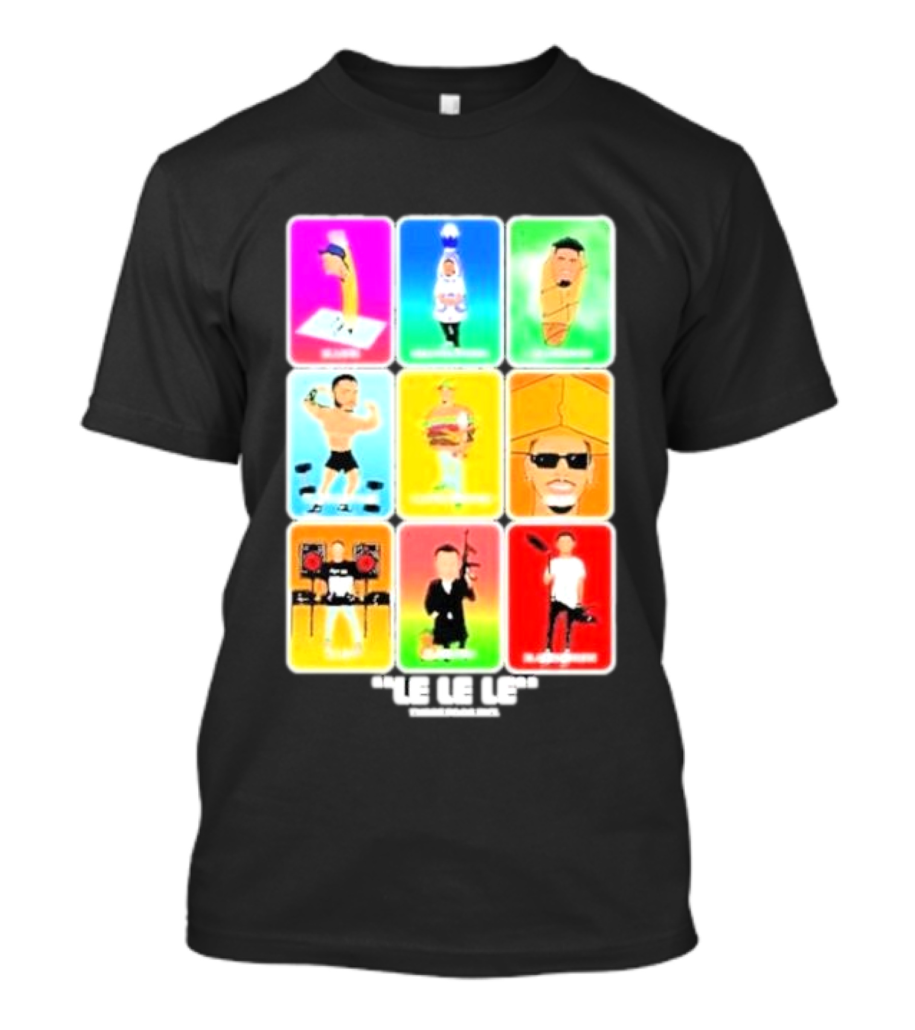 These Foos Le Le Le Loteria Game Cards T-Shirt