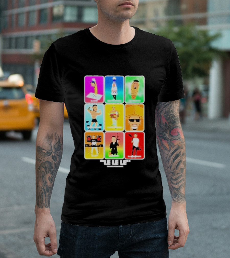 These Foos Le Le Le Loteria Game Cards T-Shirt