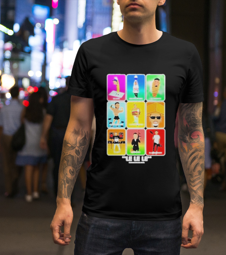 These Foos Le Le Le Loteria Game Cards T-Shirt