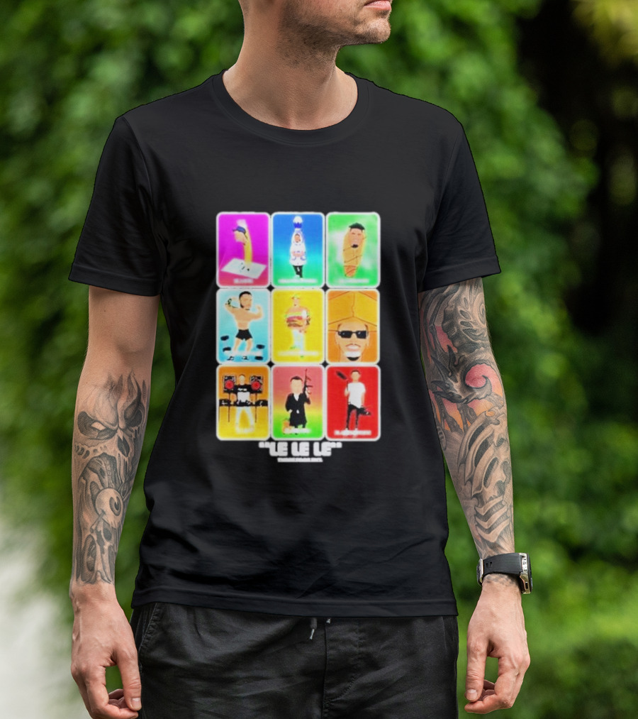 These Foos Le Le Le Loteria Game Cards T-Shirt