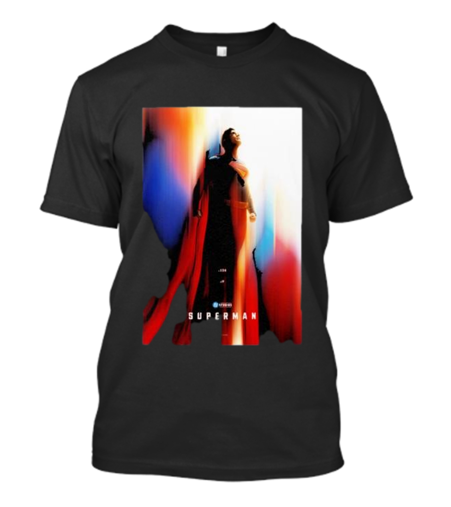 Superman 2025 Movie Look Up Vivid Heroic T-Shirt