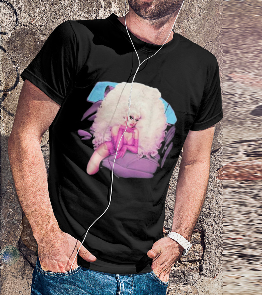 Trixie Mattel Glamorous Blonde Drag In Backseat T-Shirt