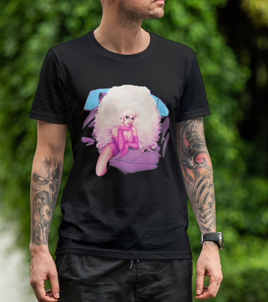 Trixie Mattel Glamorous Blonde Drag In Backseat T-Shirt