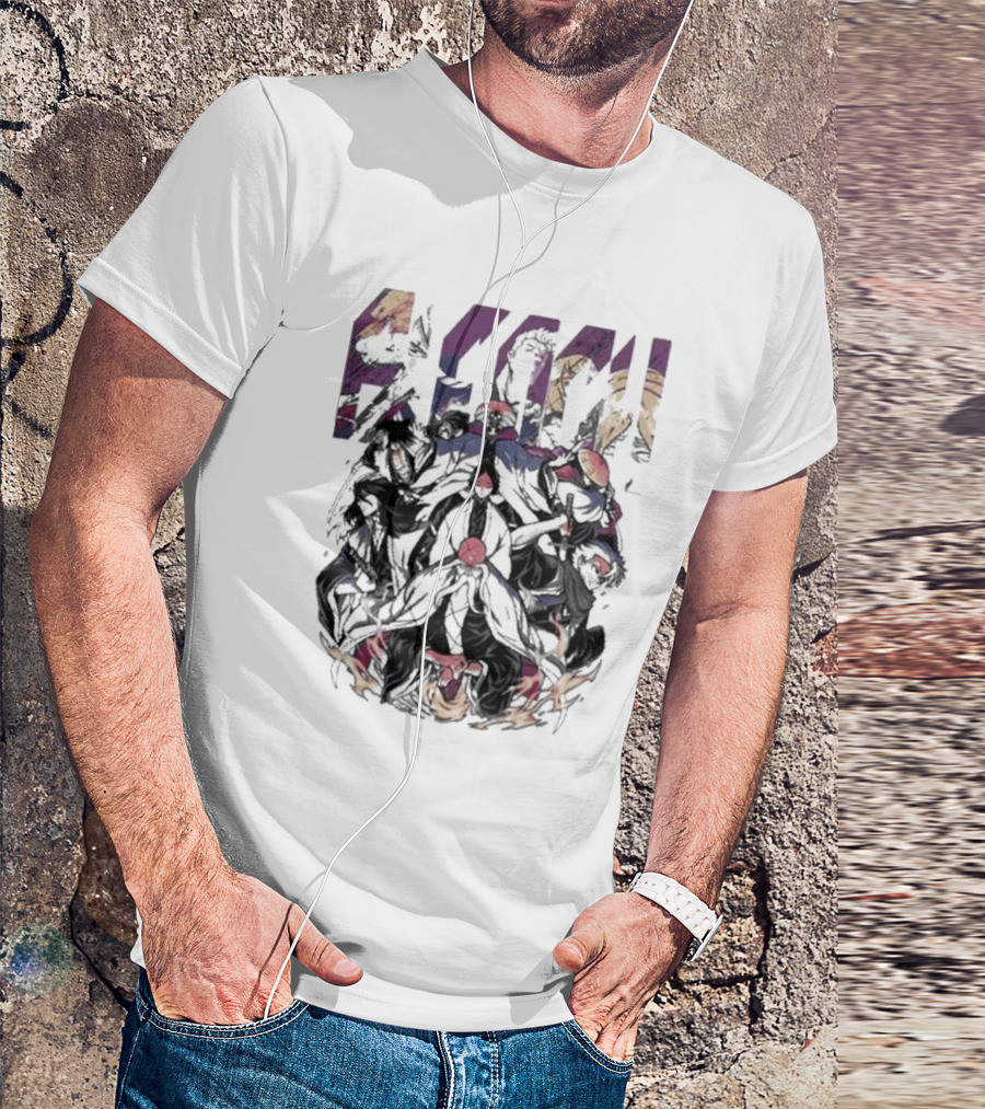 Bleach Byakuya Kuchiki Epic Battle Scene T-Shirt