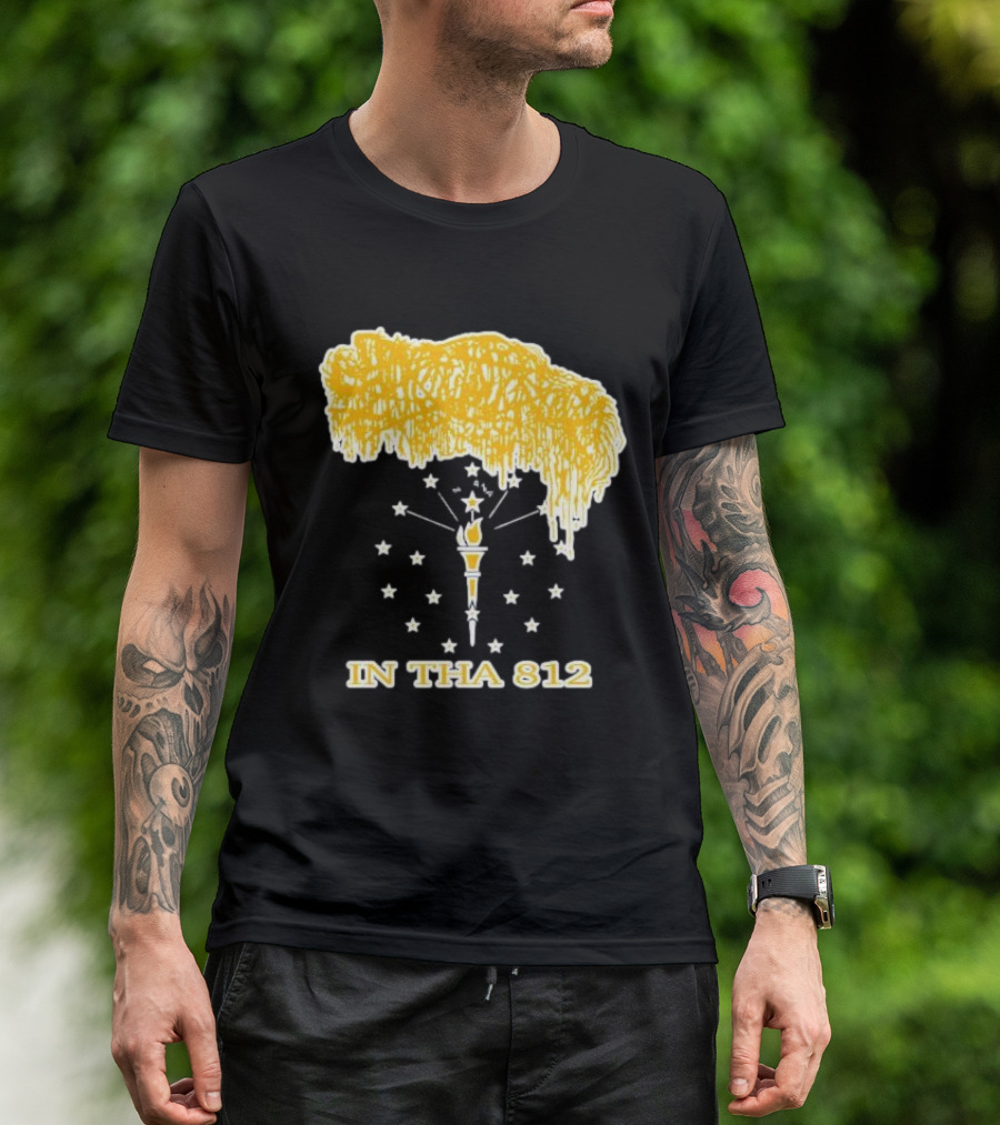 Indiana In Tha 812 Stars Torch Noodles T-Shirt