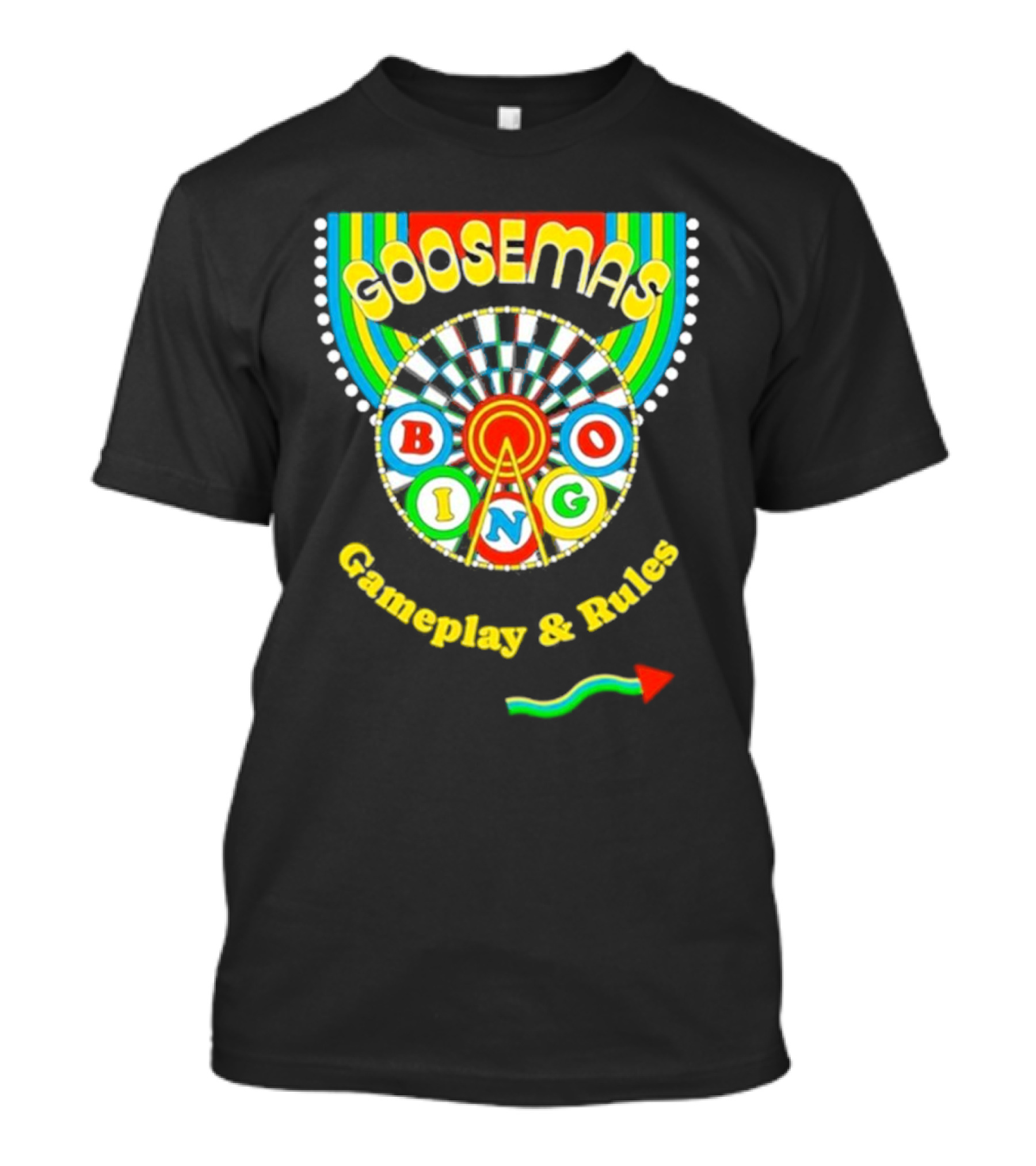 GOOSEMAS BINGO Gameplay And Rules T-Shirt