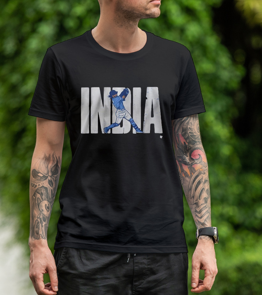 Jonathan India Kansas City Baseball Swing T-Shirt