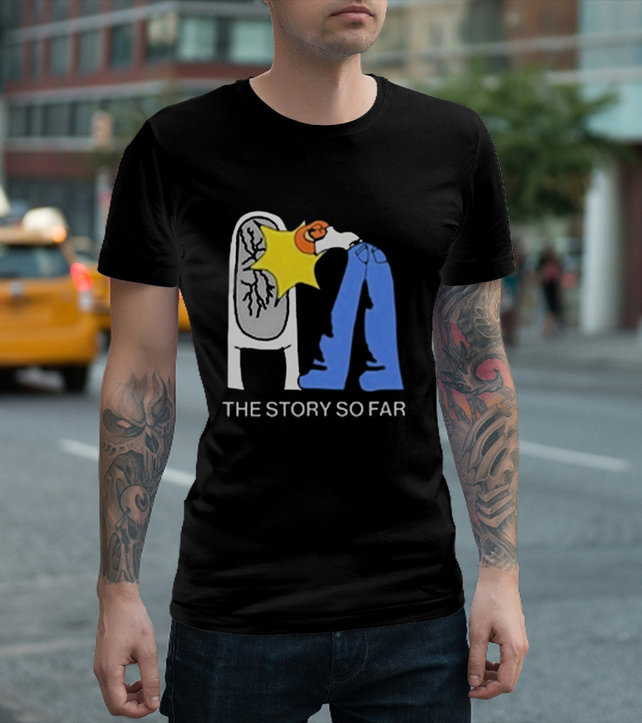 The Story So Far I Want To Disappear Album Mirror Punching Pants T-Shirt