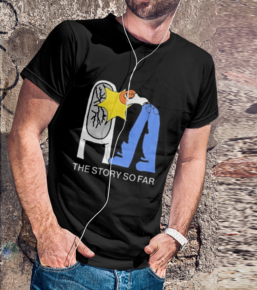 The Story So Far I Want To Disappear Album Mirror Punching Pants T-Shirt