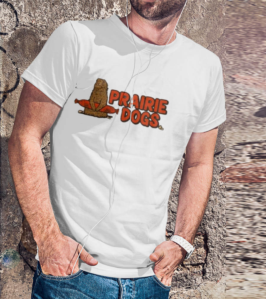 Prairie Dogs 2024 Baseball Bat Sausage T-Shirt