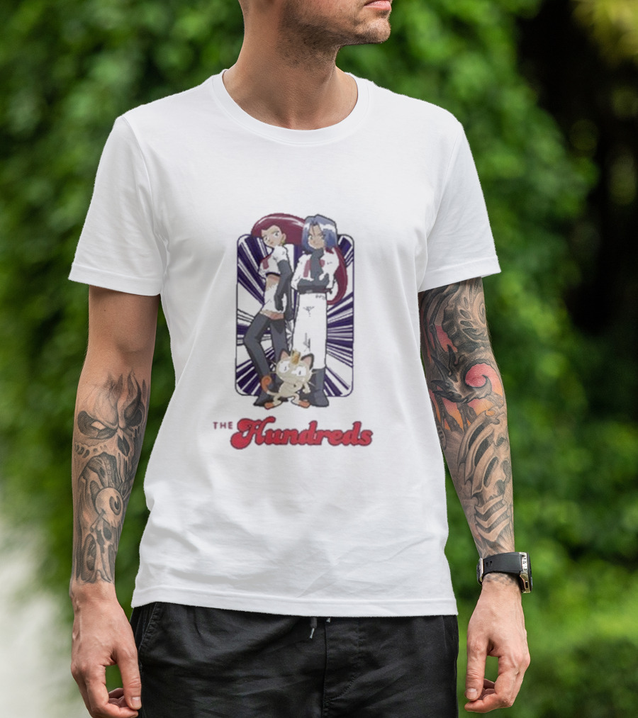 The Hundreds Team Rocket Jessie James Meowth T-Shirt