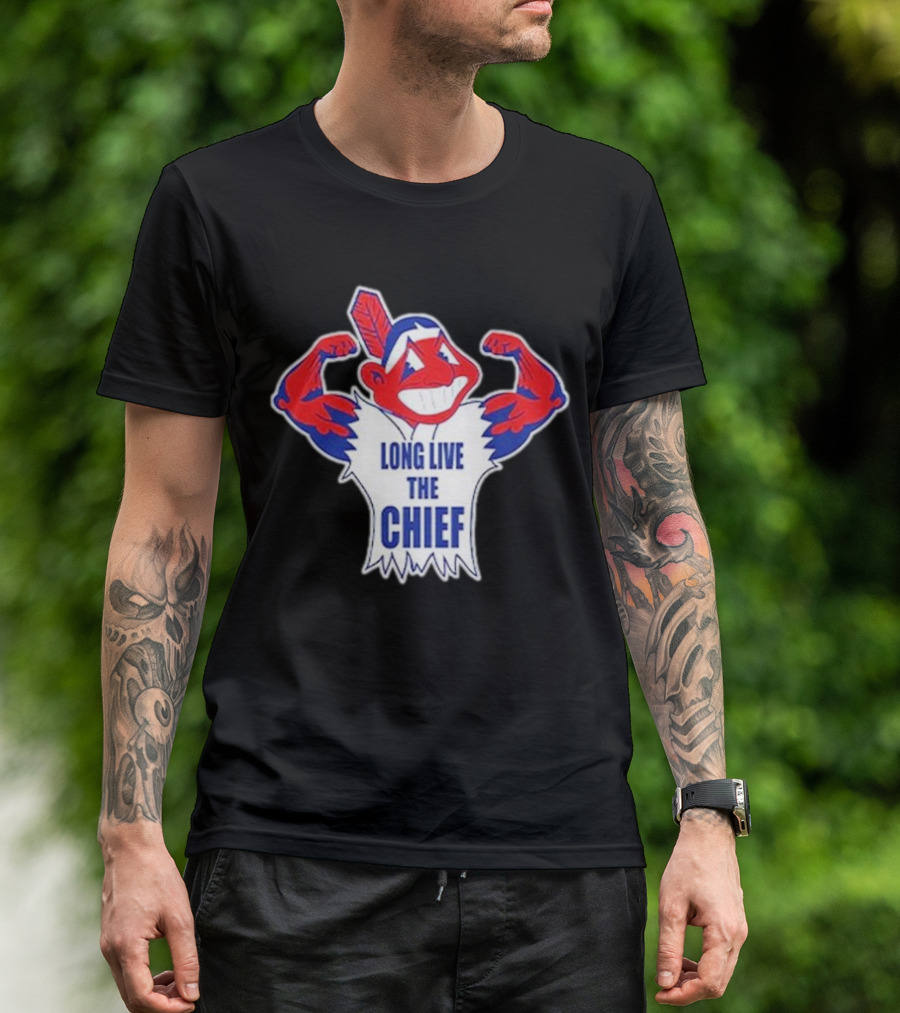 Cleveland Indians Chief Wahoo Long Live The Chief T-Shirt