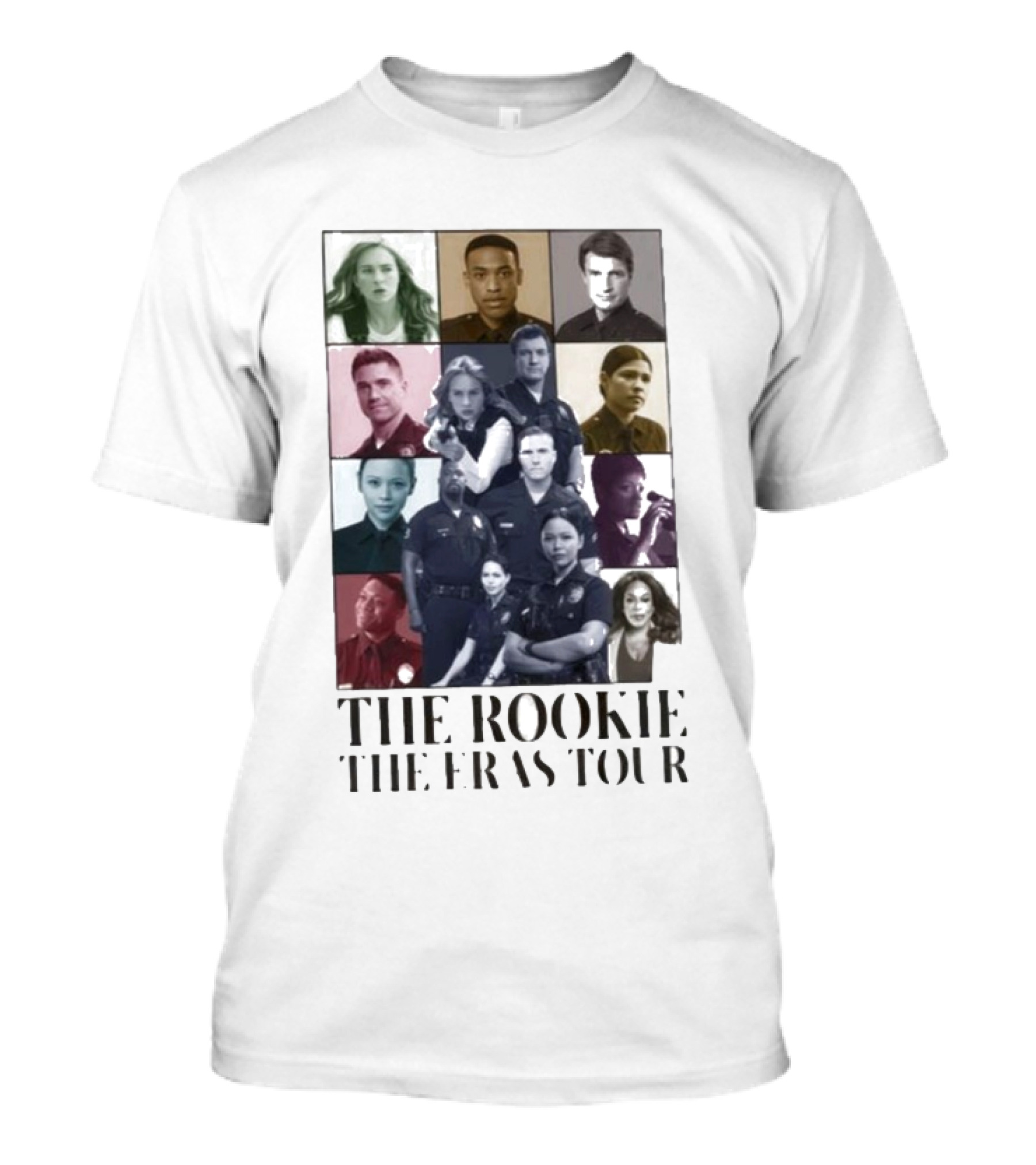 The Rookie The Eras Tour Tim Bradford Lucy Chen T-Shirt