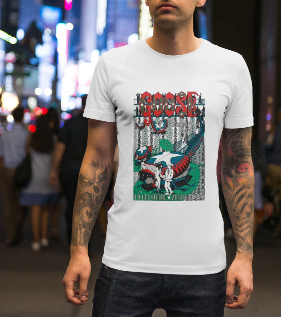 Goose New Year's 2024 December 30 31 Moody Center Austin Texas T-Shirt