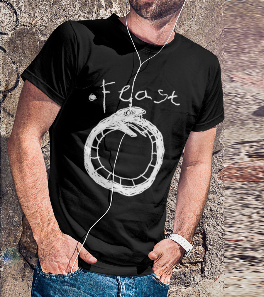 Feast Ouroboros Snake Circle T-Shirt