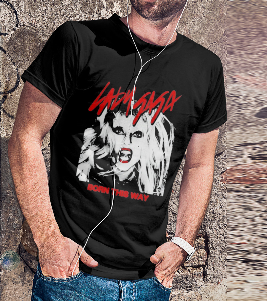 Lady Gaga Born This Way Artwork T-Shirt