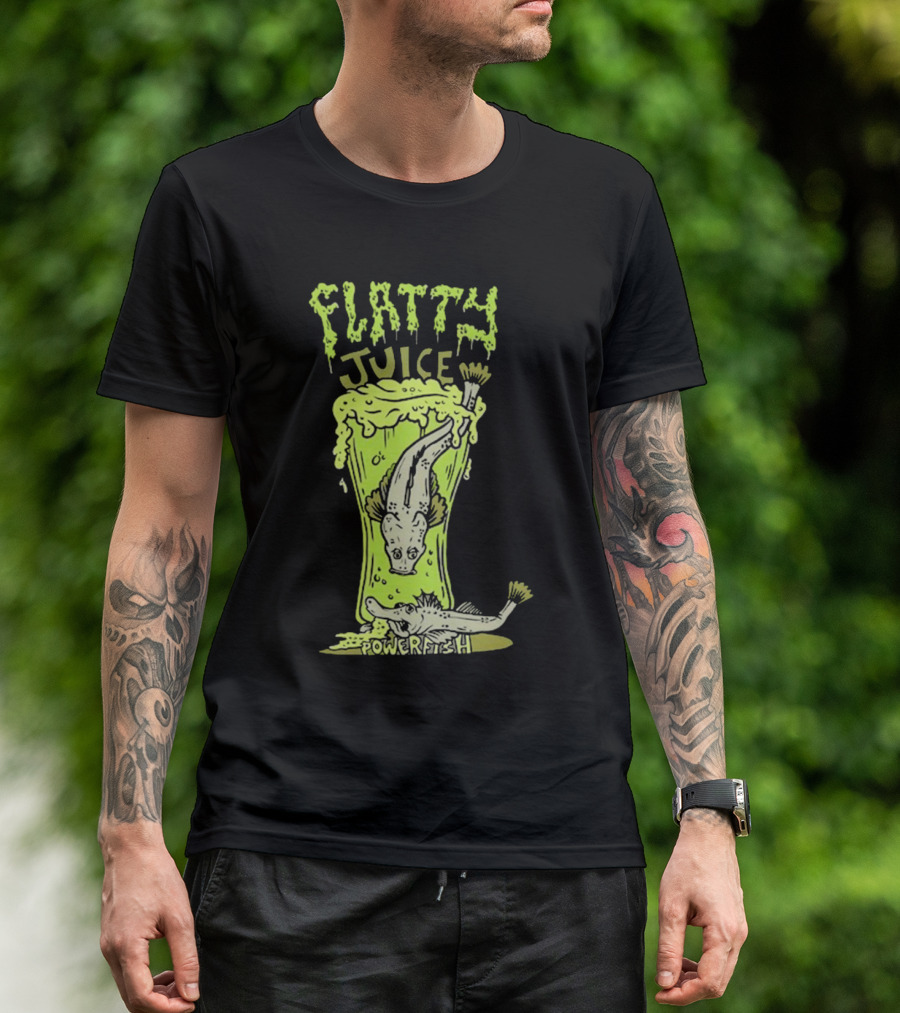 Flatty Juice Powerfish Dr. Moose T-Shirt