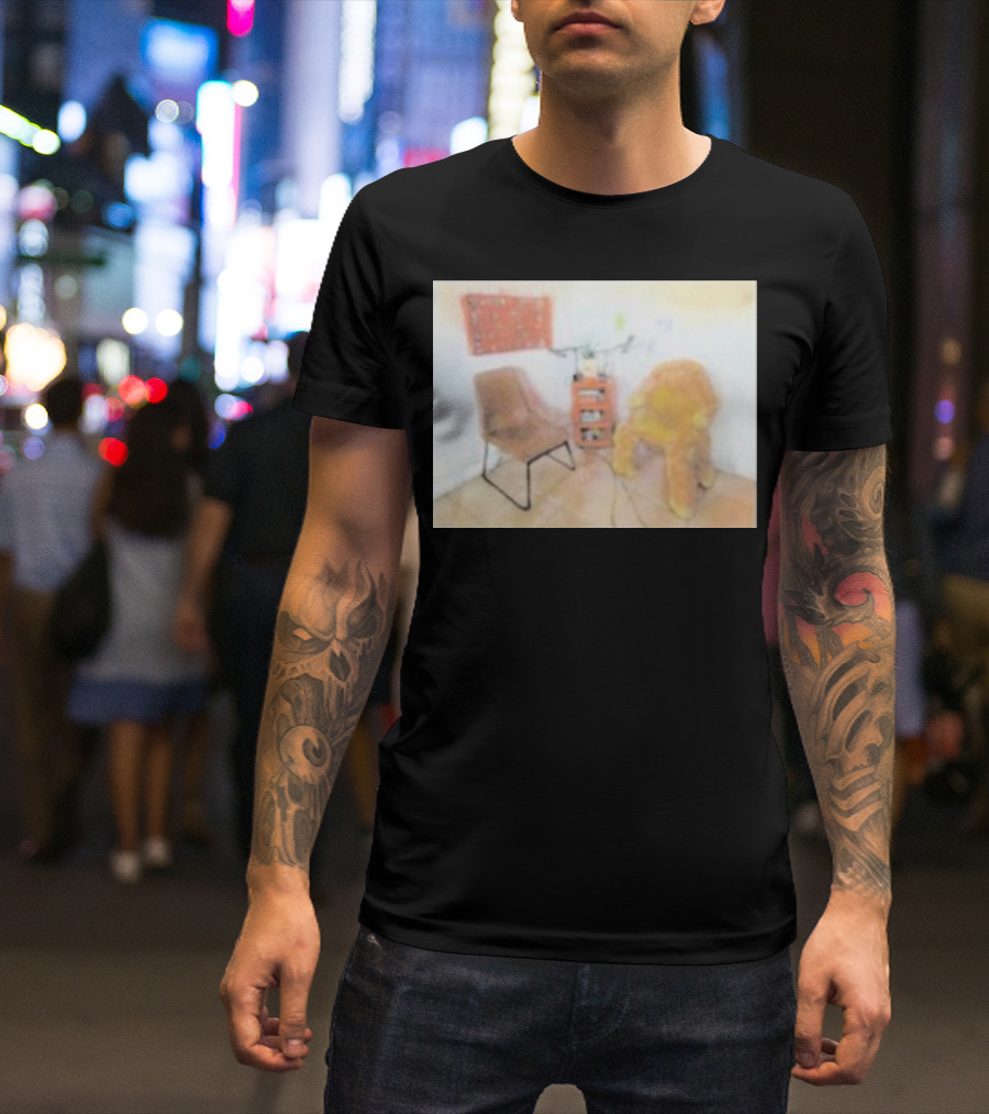 Emergency Intercom Friendship Chairs Cozy Setting T-Shirt