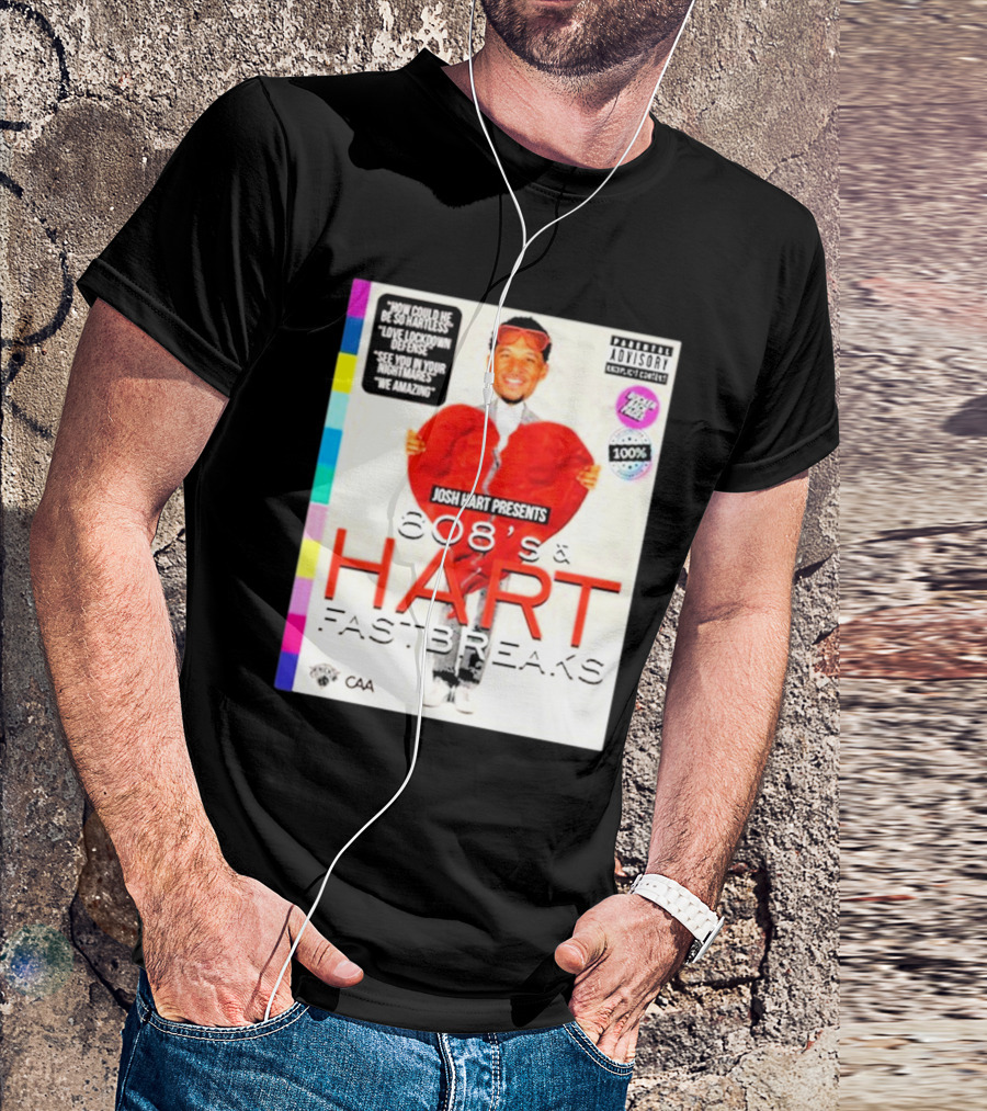 Josh Hart Presents 808’s And Hart Fastbreaks Love Lockdown Defense Featuring Famous Quotes And Iconic Concept T-Shirt