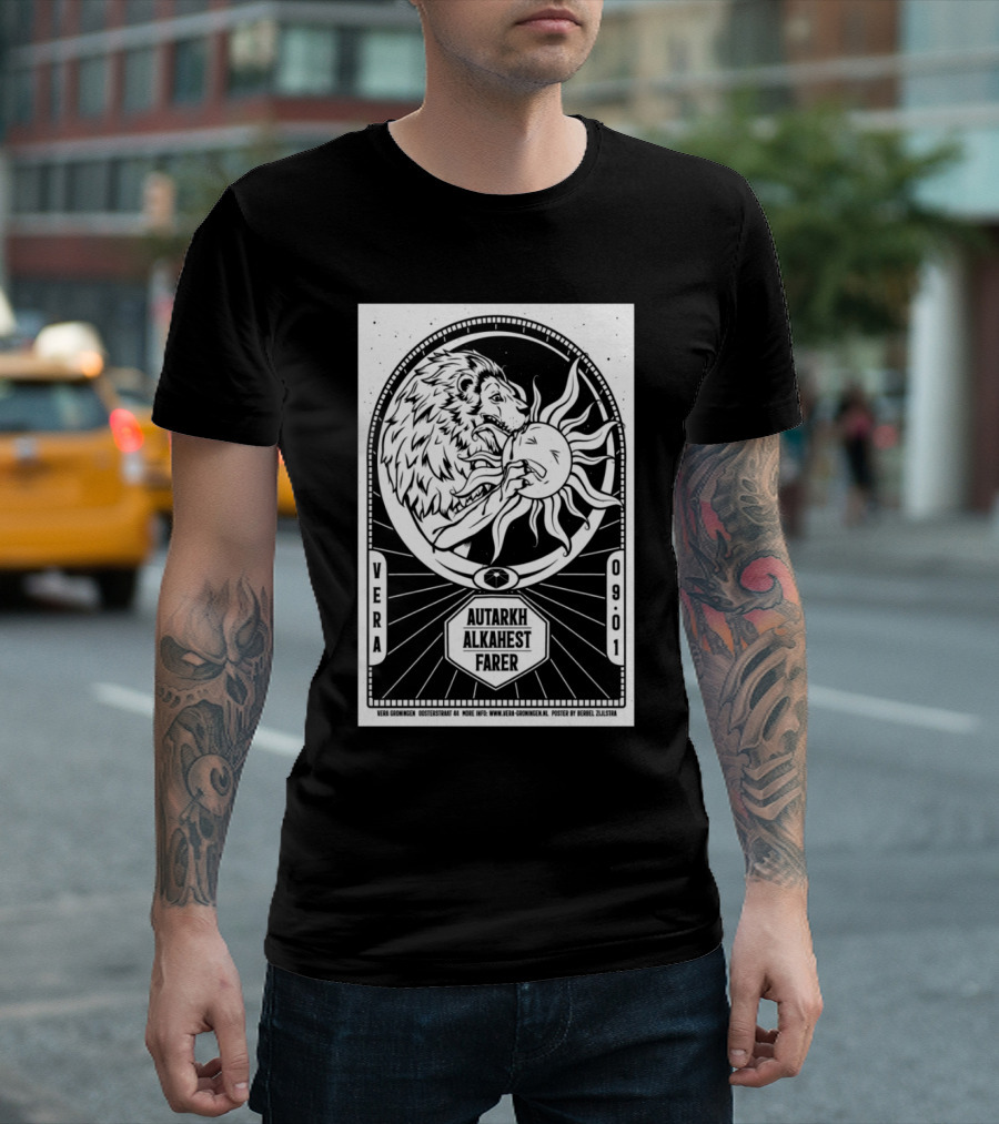 Autarkh Alkahest Farer At Vera Groningen 0901 Concert Poster By Renee Zaalstra T-Shirt