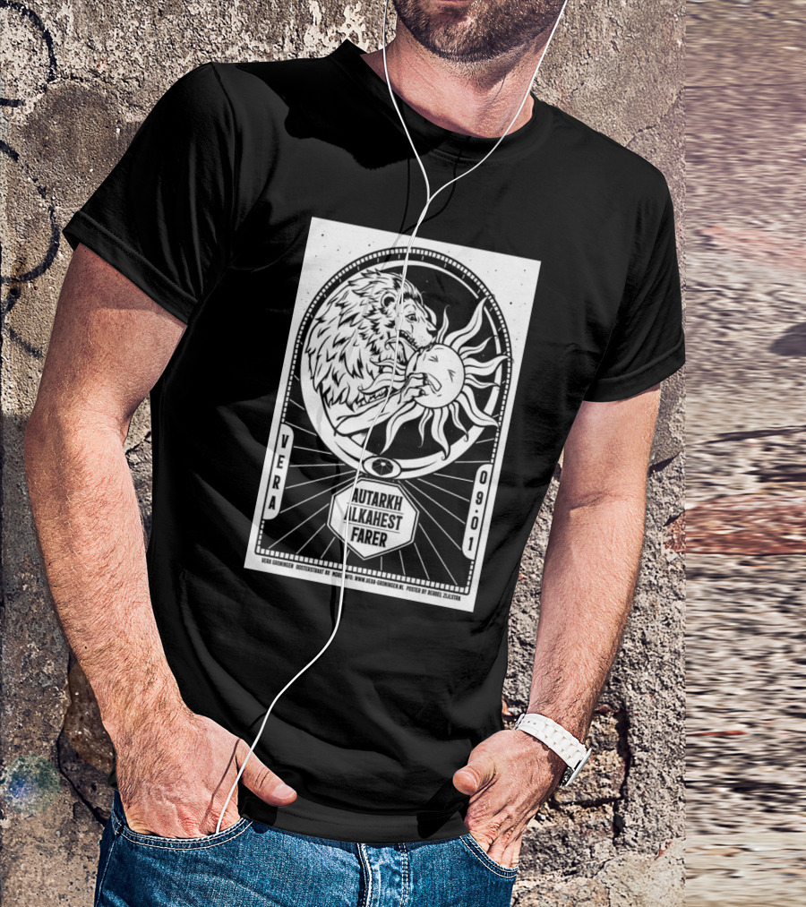 Autarkh Alkahest Farer At Vera Groningen 0901 Concert Poster By Renee Zaalstra T-Shirt