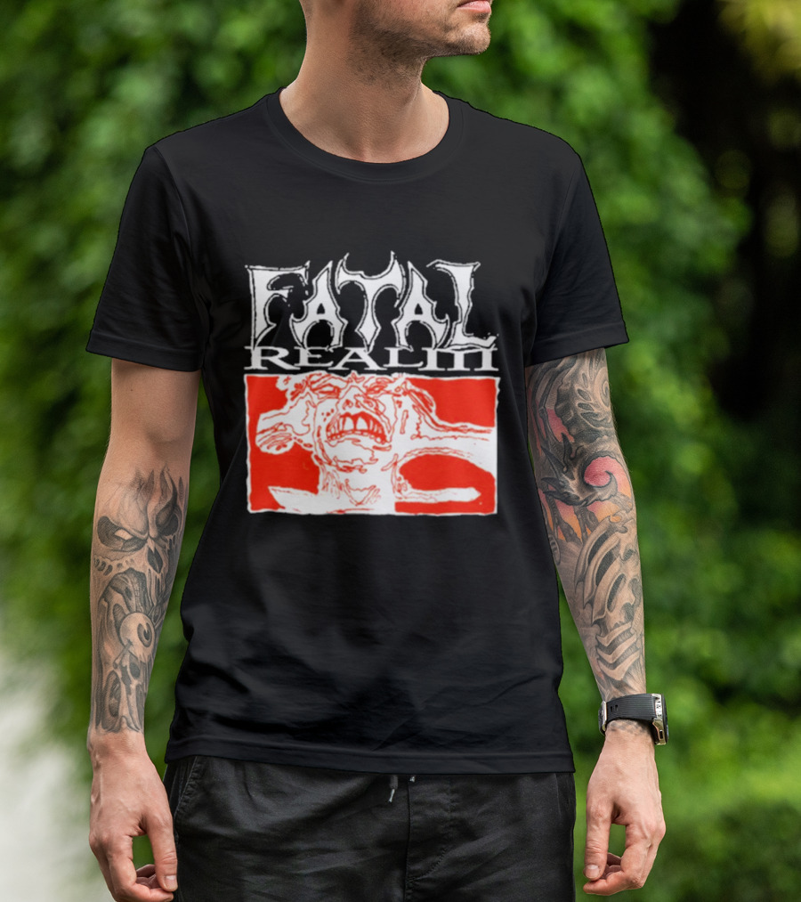 Daze Style Fatal Realm Aggressive Red T-Shirt