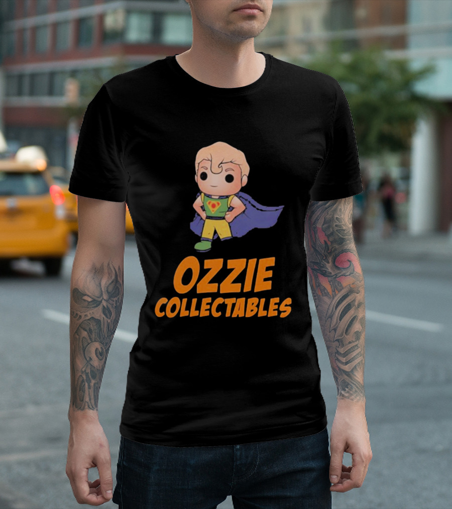 Ozzie Collectables Pop Vinyl Superhero 2025 T-Shirt