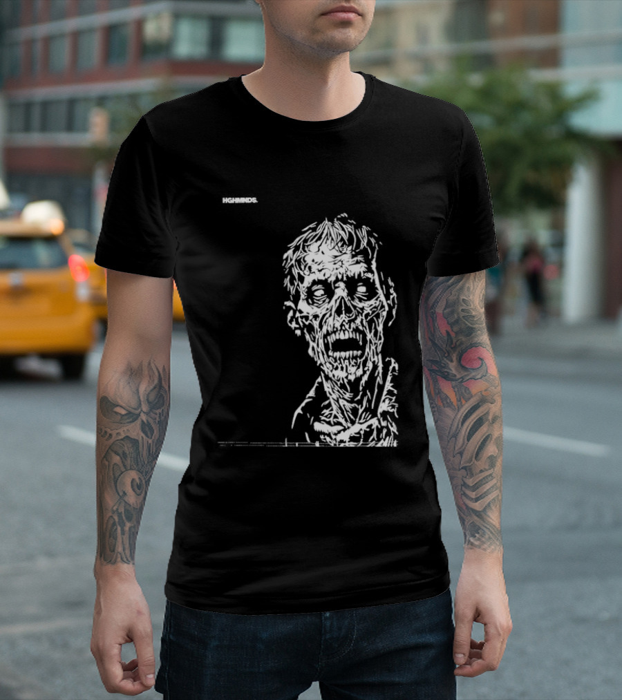 Hghmnds Magnified Zombie T-Shirt