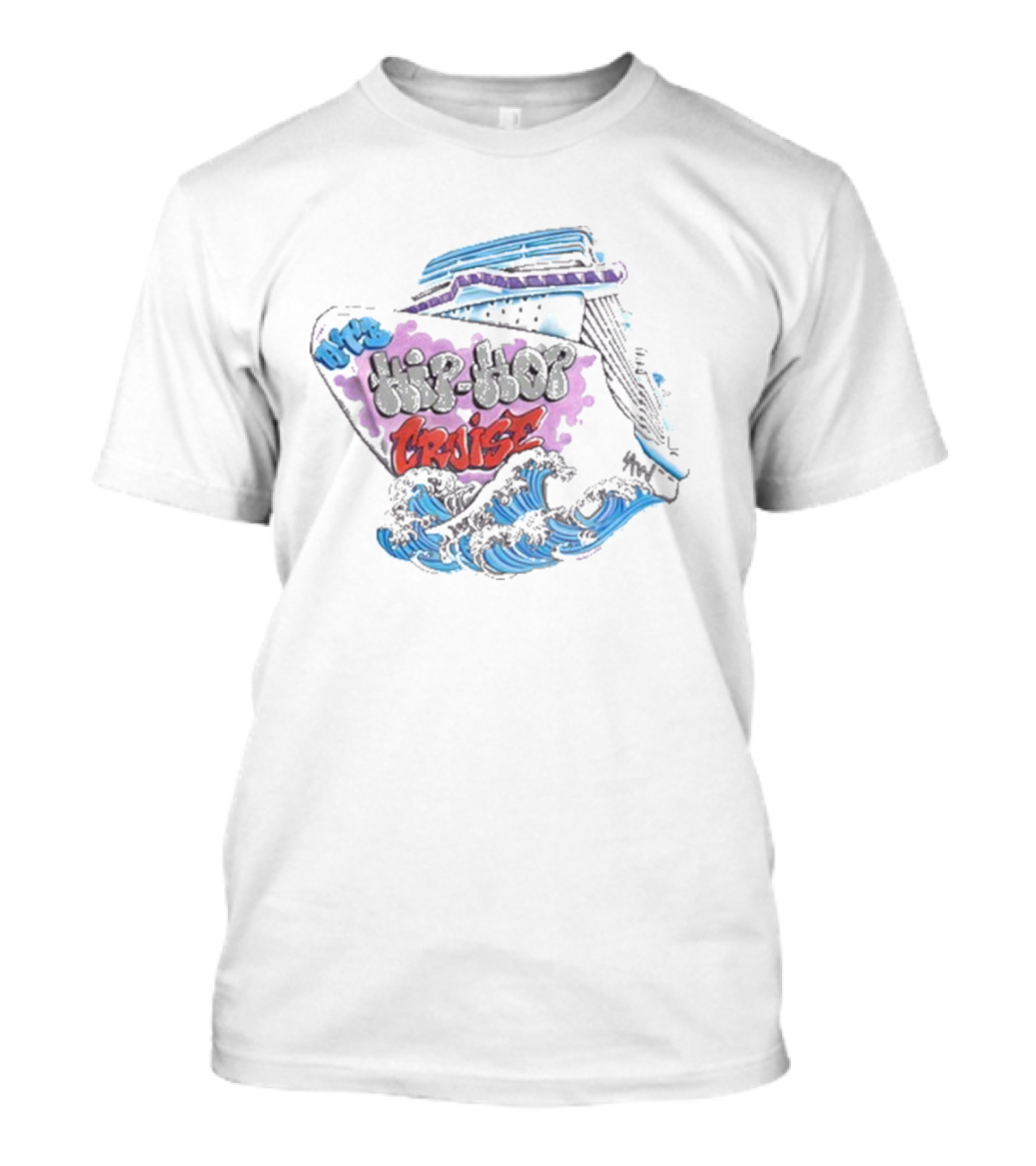 The Hip-Hop Cruise 2024 Streetwear T-Shirt