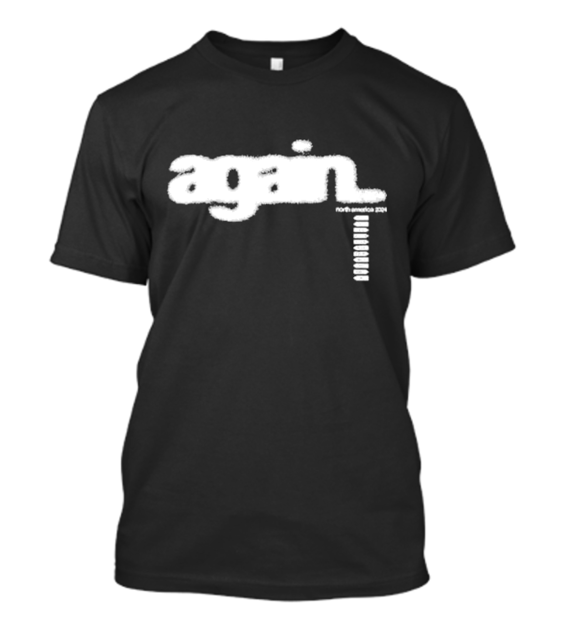 Again North America 2024 Tour Places We’ve Never Been T-Shirt
