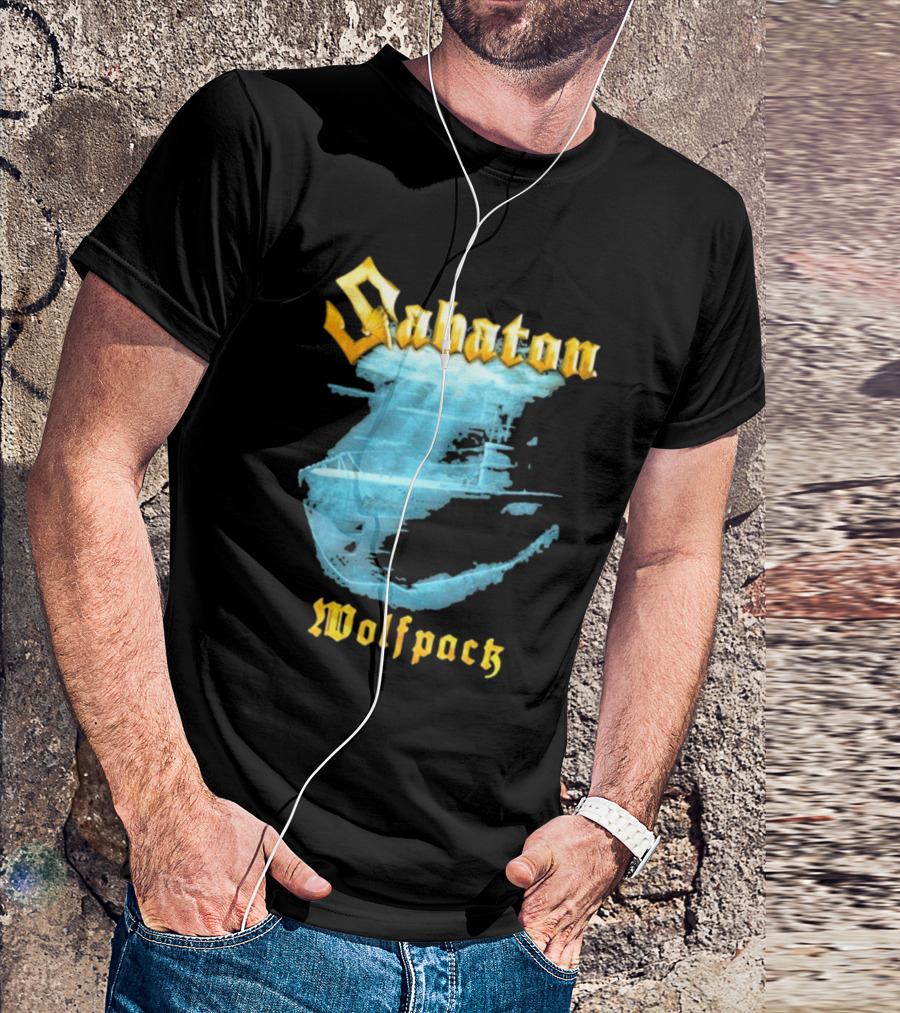 Sabaton Wolfpack Submarine Battle Reflection T-Shirt