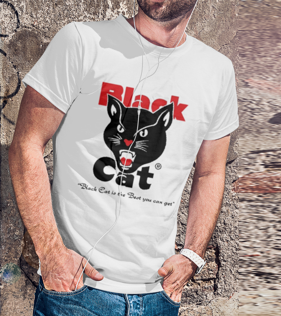 Black Cat Is The Best You Can Get Matthew Livelsberger T-Shirt
