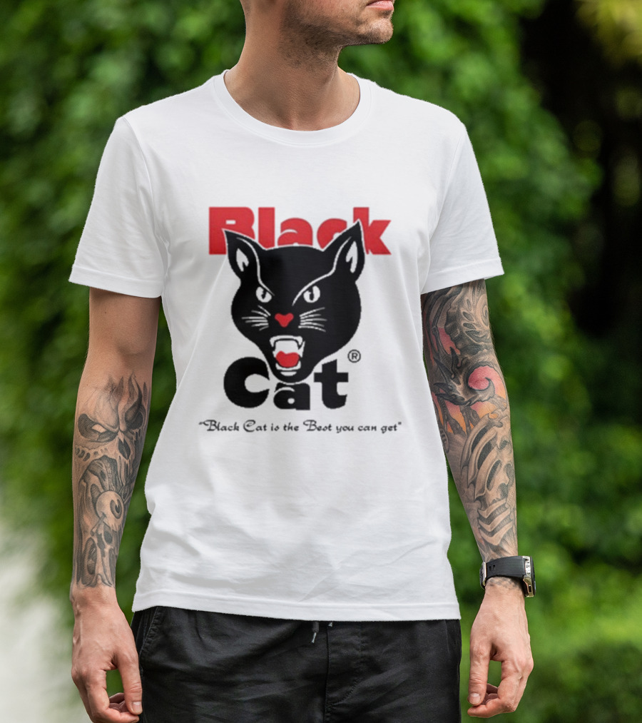 Black Cat Is The Best You Can Get Matthew Livelsberger T-Shirt