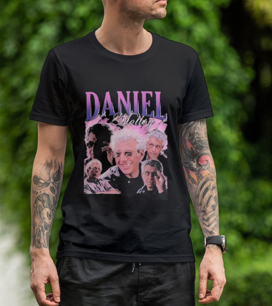 Daniel Molloy Vintage Collage Pink And Purple Aesthetic T-Shirt