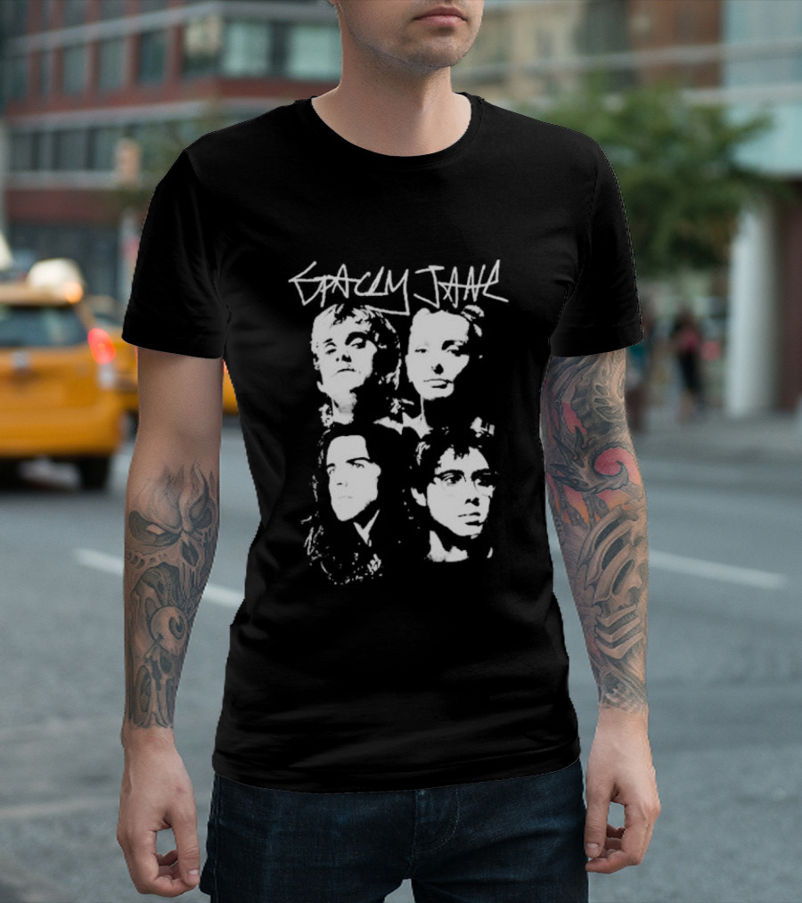 Spacey Jane Band Group Portrait Pepper T-Shirt