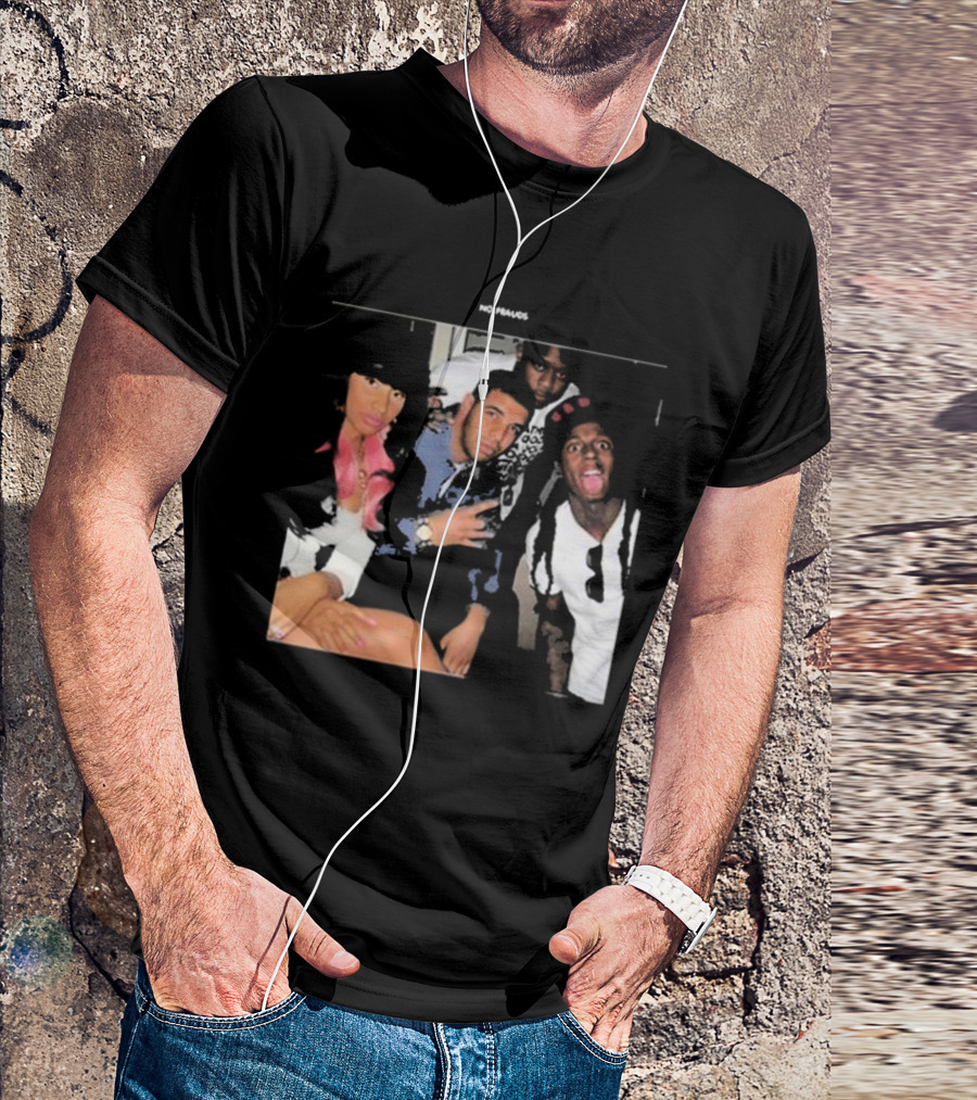 Maiya The Don No Frauds Young Money Crew Photo T-Shirt