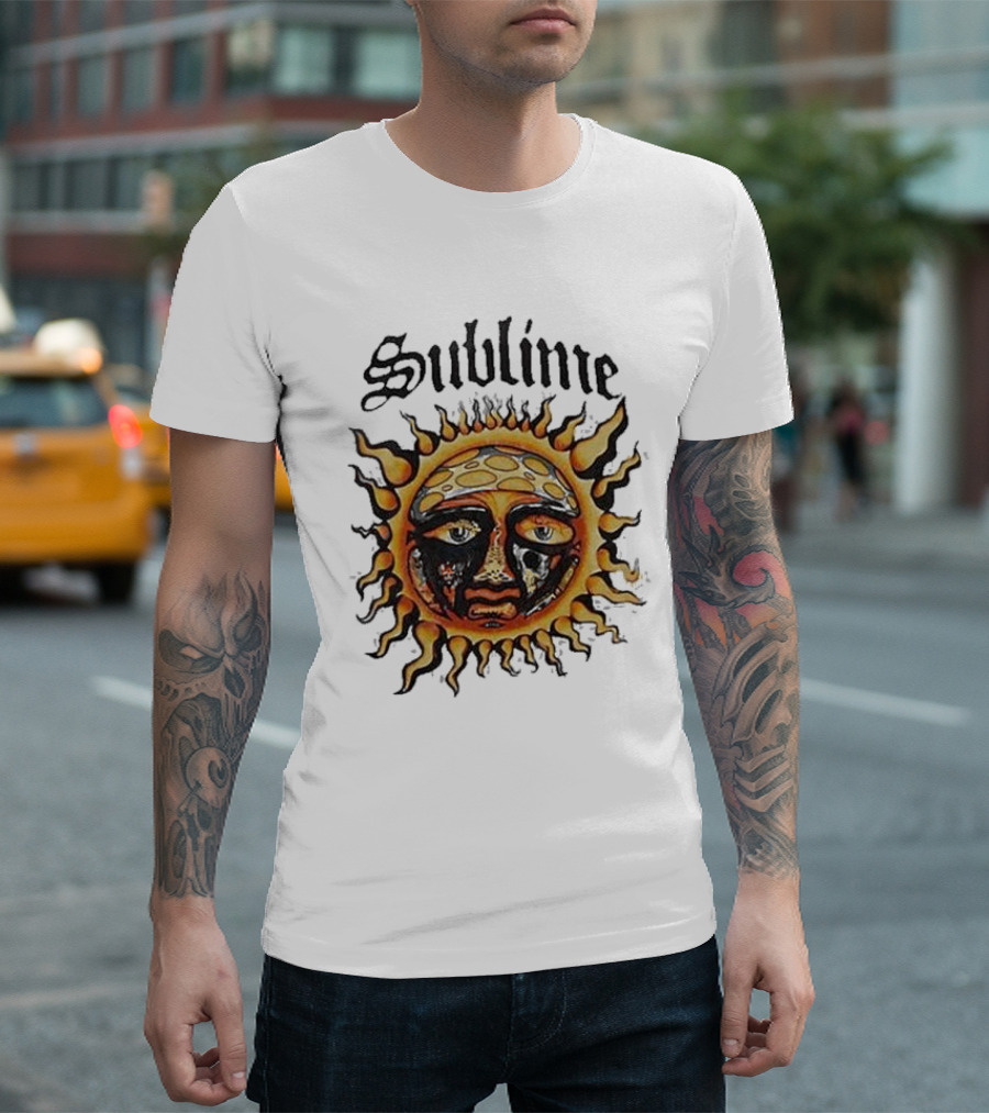 Sublime Sun Logo Mineral Wash T-Shirt